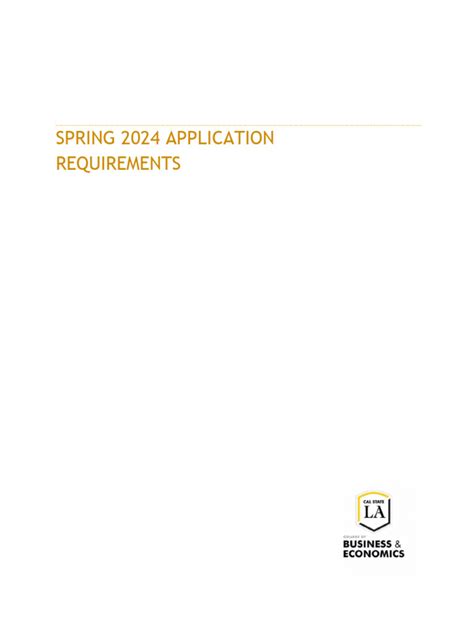 spring 6 requirements